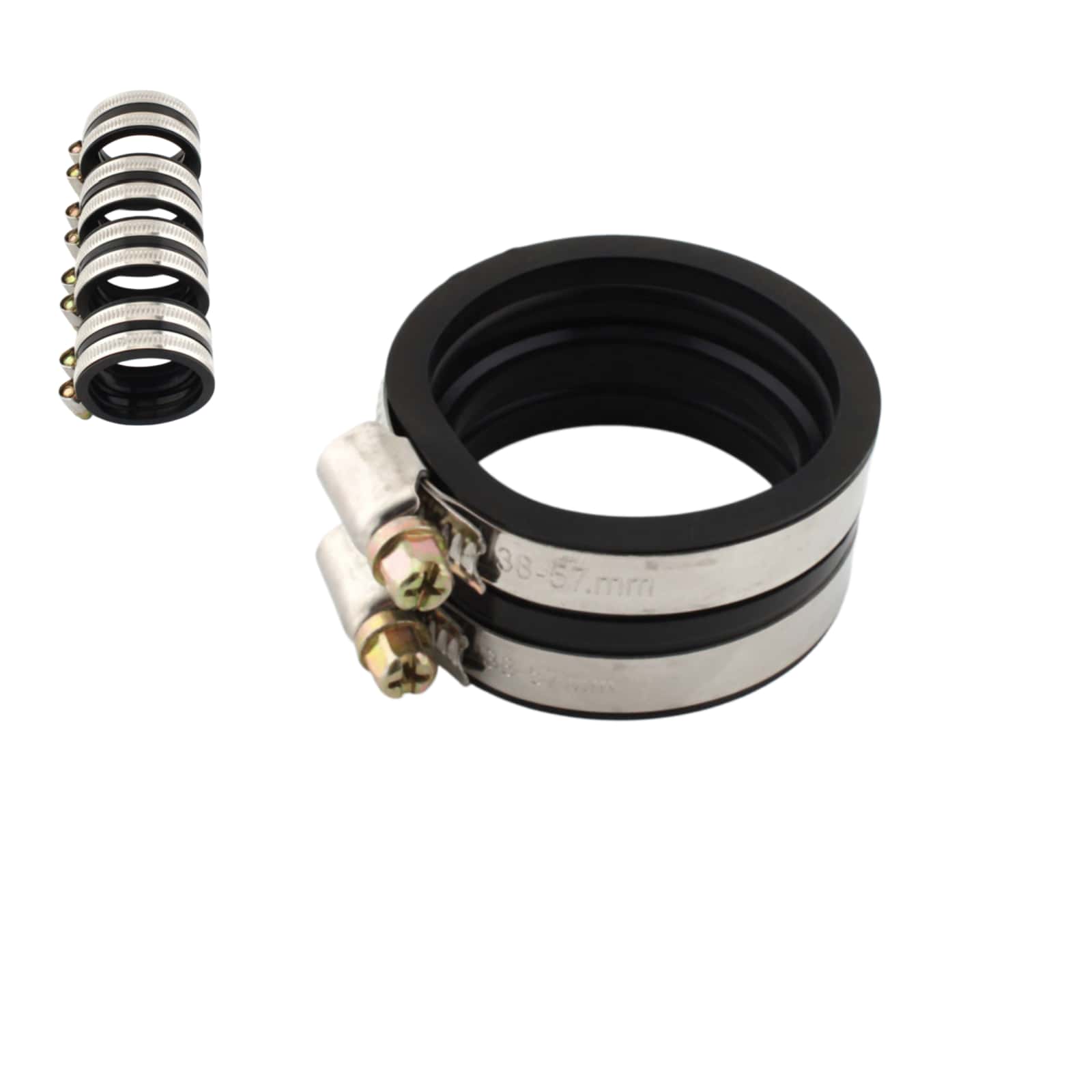 Motorcycle Carburetor - BMW K1200R スポーツ 2007-08 キャブレターインターフェースインテークマニホールドブーツジョイントオートバイキャブレターアダプターゴムダスト交換用