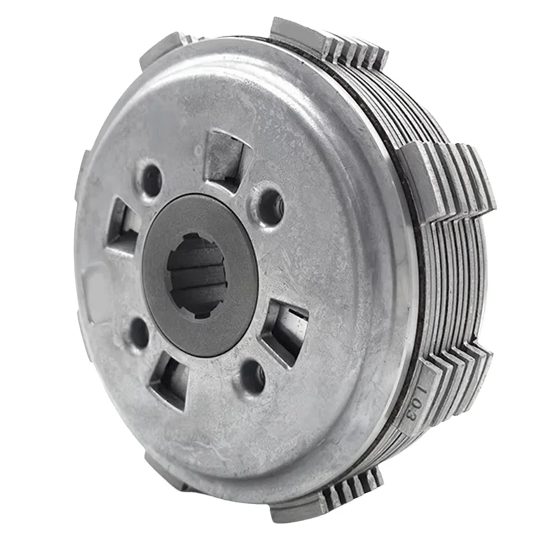 Motorcycle Clutch - ZONGSHEN Cb CB250-F CB250D-G オートバイスリッパークラッチアセンブリエンジントランスミッションディスク摩擦板