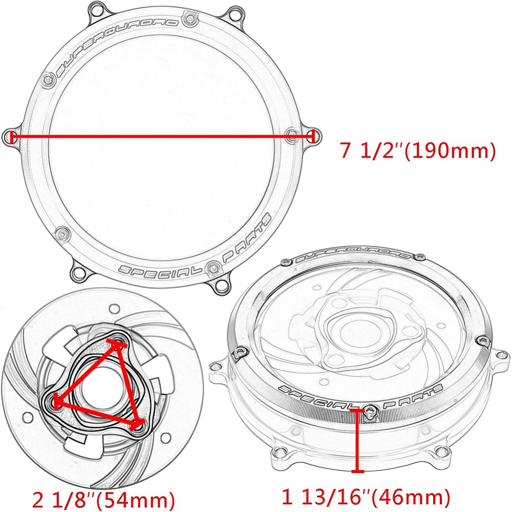 オートバイクラリティダービーエンジンクラッチカバータイマープ - Motorcycle Stator のレビューと価格