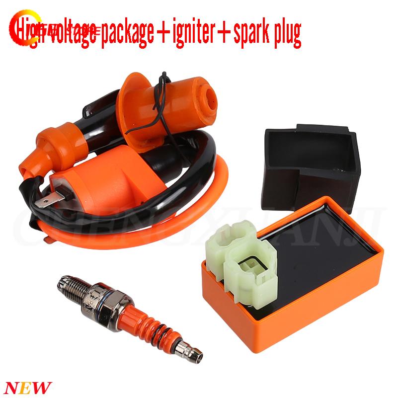 GY6 50cc 125cc 150cc バイクアクセサリー - Motorcycle Spark Plug のレビューと価格