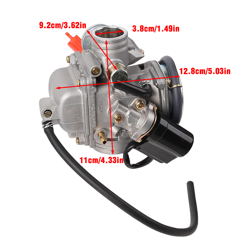 GY6 125 Haomai 125キャブレター オートバイ - Motorcycle Carburetor のレビューと価格