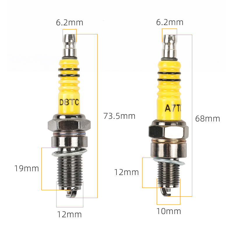 標準スパークプラグ、高性能アクセサリー、スズキ、ヤマハ、ホン - Motorcycle Spark Plug のレビューと価格